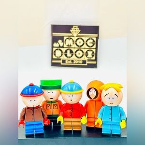 South Park Gang (All 5 Figures) #462, 463, 470, 471, 472 - Custom Legos